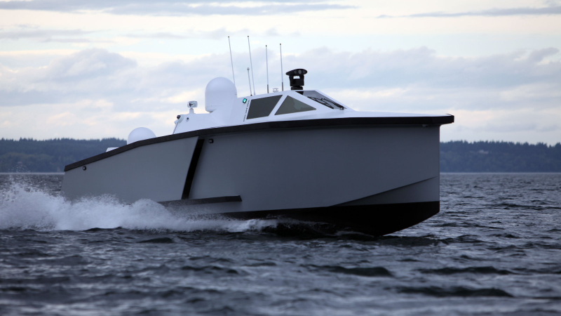 Illustration for article titled US Coasts Could Be Guarded by Unmanned Piranha Drone Boats